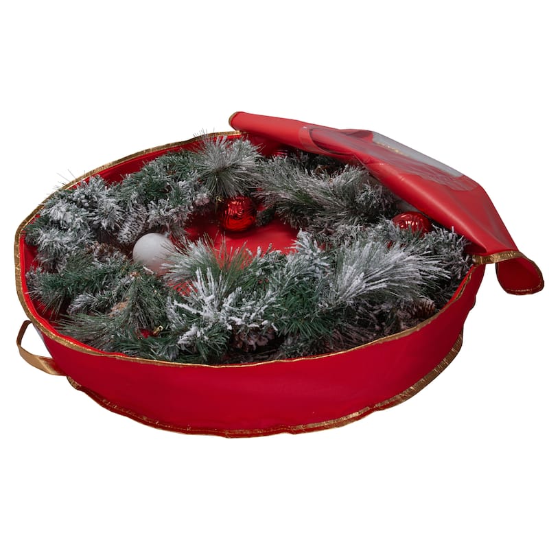 Simplify 2 Pack 36" Holiday Wreath Bag - 36"x 5"