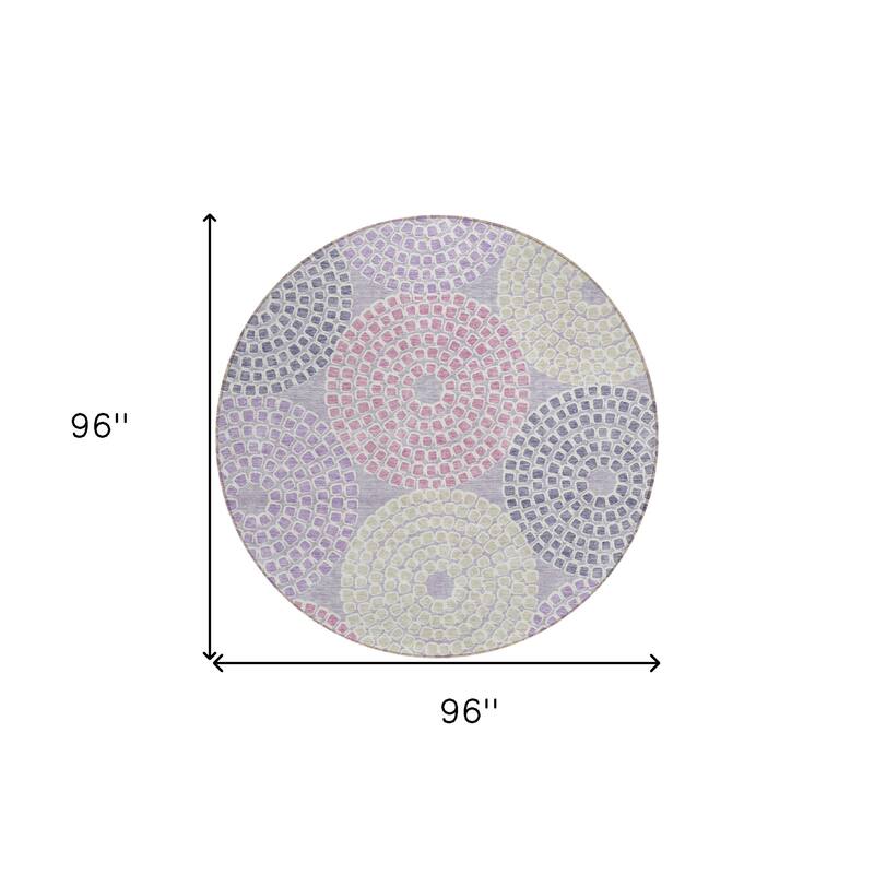 HomeRoots Geometric Transitional Rectangle Outdoor Rug