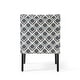 preview thumbnail 9 of 16, Kassi Ikat Pattern Accent Chair (Set of 2) by Christopher Knight Home - 22.50" L x 29.50" W x 32.00" H