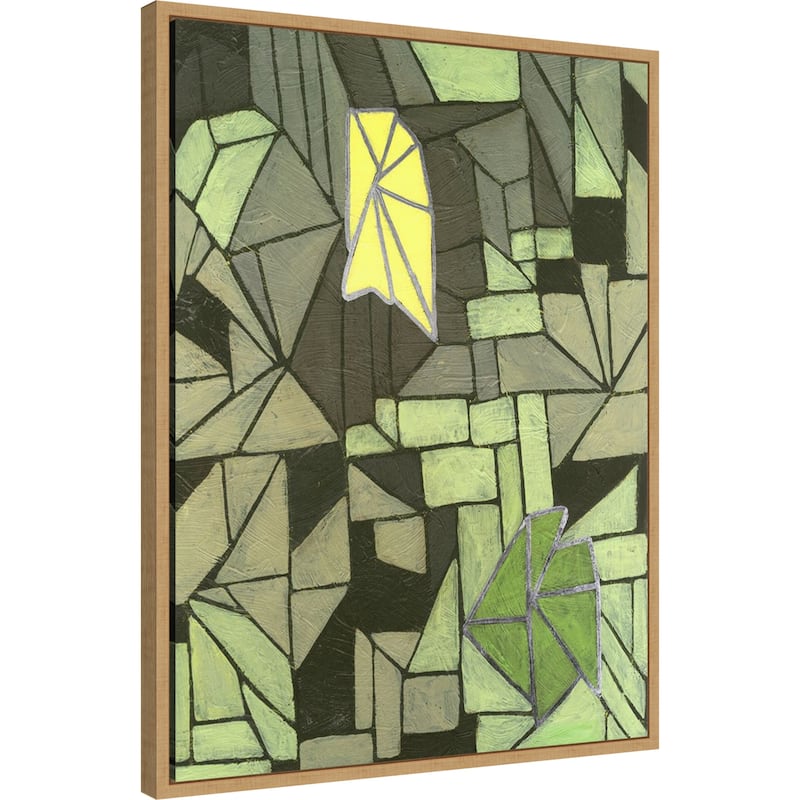 Amanti Art Cubic Prism II by Vanna Lam Framed Canvas Wall Art Print - Sylvie Maple
