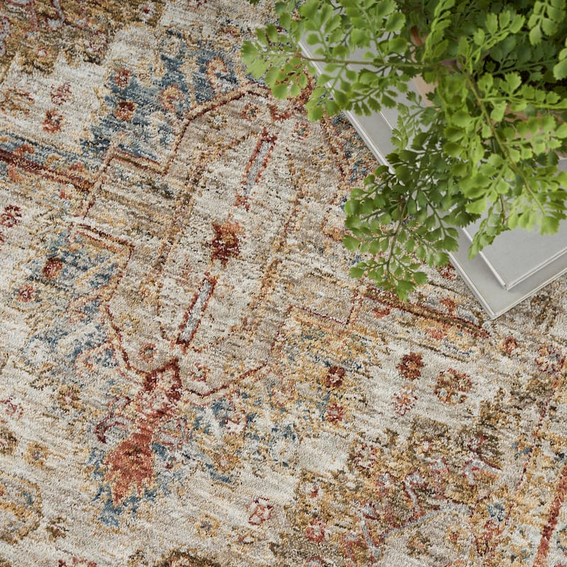 Nourison Petra Traditional Vintage Persian Area Rug