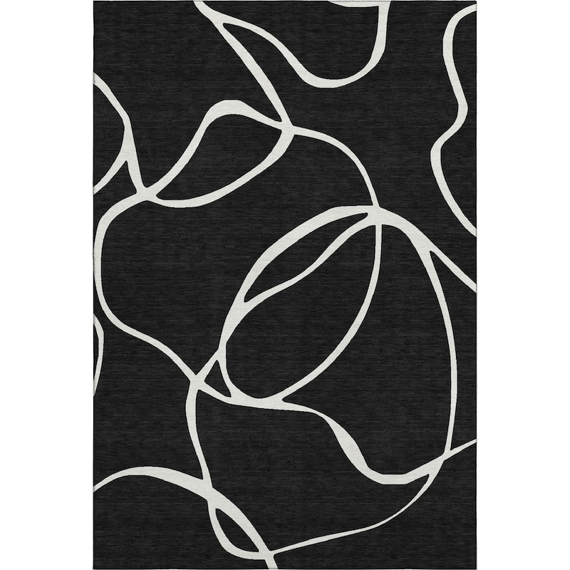 Premium Washable Super Soft Abstract Dash Mayfield Rug