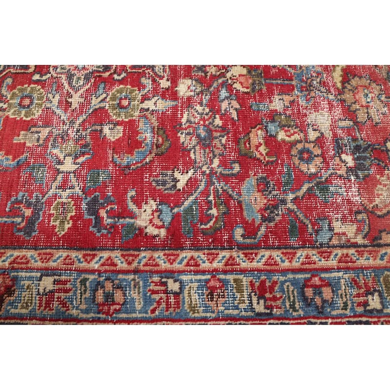 ECARPETGALLERY Hand-knotted Antalya Vintage Red Wool Rug - 5'10 x 8'8