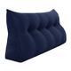 WOWMAX Bed Rest Wedge Reading Pillow Headboard Back Support Elevate Cushion - Special