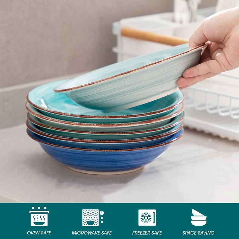 vancasso Bonita Series Assorted Colors Dinnerware Set (Service for 6)