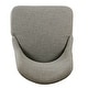 preview thumbnail 14 of 15, HomePop Hemet Gayle Grey Upholstered Side Chair