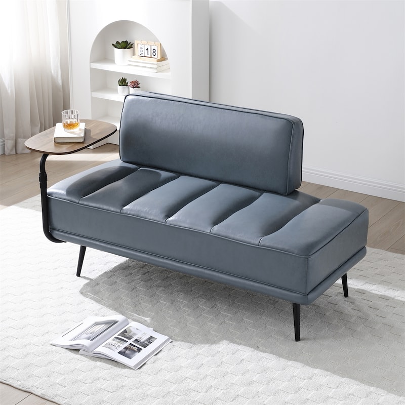 55"Inch Width Modern Upholstered Tufted Ottoman Bench
