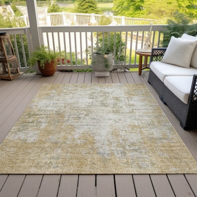 Machine Washable Indoor/ Outdoor Chantille Rug