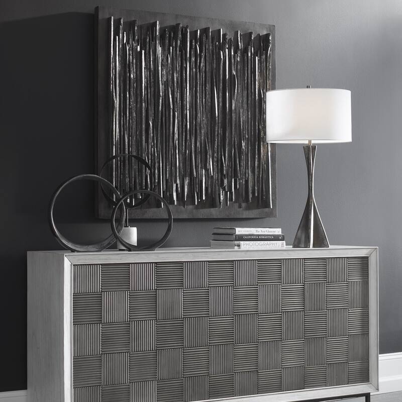 Uttermost 04355 Emerge 40-3/16" x 40-3/16" Frameless Decorative Panel