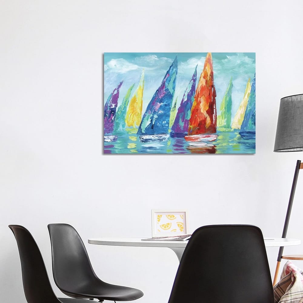 iCanvas "Fine Day Sailing II" by Nan Canvas Print
