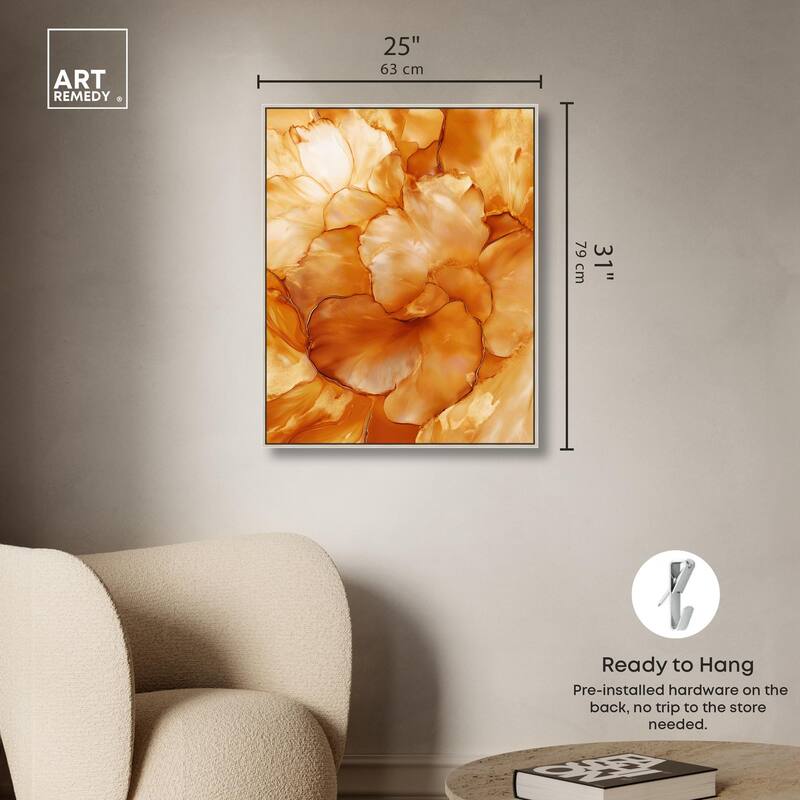 Sunlit Bloom II Canvas by Art Remedy