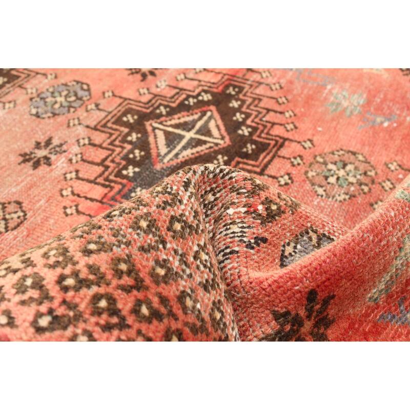 ECARPETGALLERY Hand-knotted Andelz Copper Wool Rug - 3'10 x 6'9