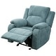 preview thumbnail 6 of 37, Chenille Manual Recliner with 3-Position Adjustable Backrest, Soft Foam Seat, Durable Frame, 330LB Weight Support