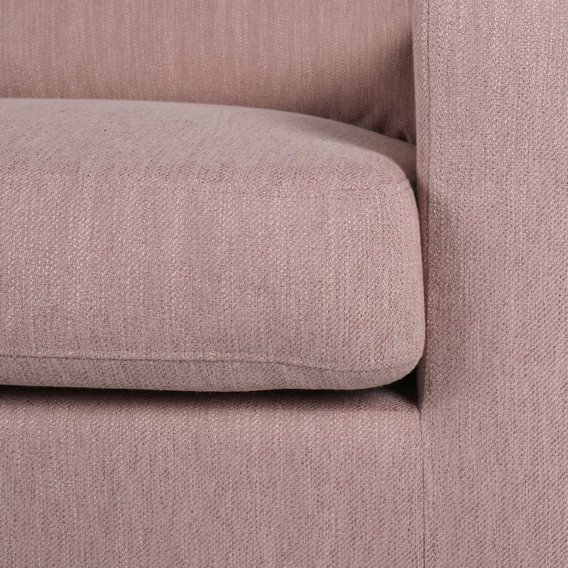 Halevy Contemporary Upholstered Club Chair by Christopher Knight Home