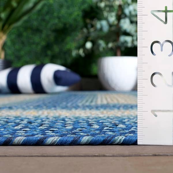 dimension image slide 2 of 6, SAFAVIEH Handmade Braided Josefa Country Rug