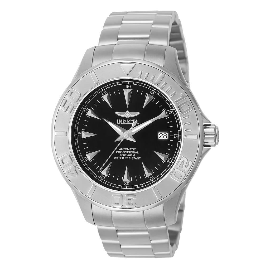 Invicta Men's 7034 Signature Automatic 3 Hand Black Dial Watch