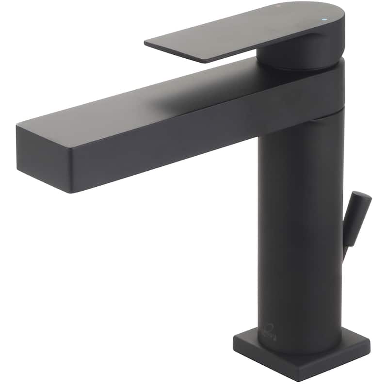 Olympia Faucets L-6000 i4 1.2 GPM Single Hole Bathroom Faucet - Matte Black