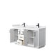 preview thumbnail 2 of 114, Miranda Double Vanity Set, Cultured Marble Top, No Mirror