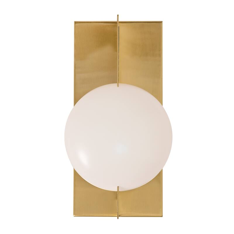 Gates 12" LED Wall Sconce - 4"L x 4"Ext x 5.5"W x 10"H - 4"L x 4"Ext x 5.5"W x 10"H