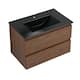 Option Brown Oak + Black Ceramic