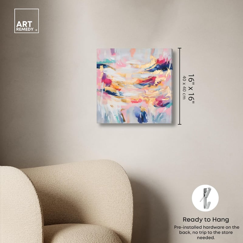 Balipink I Canvas by Art Remedy, Gallery Wrapped
