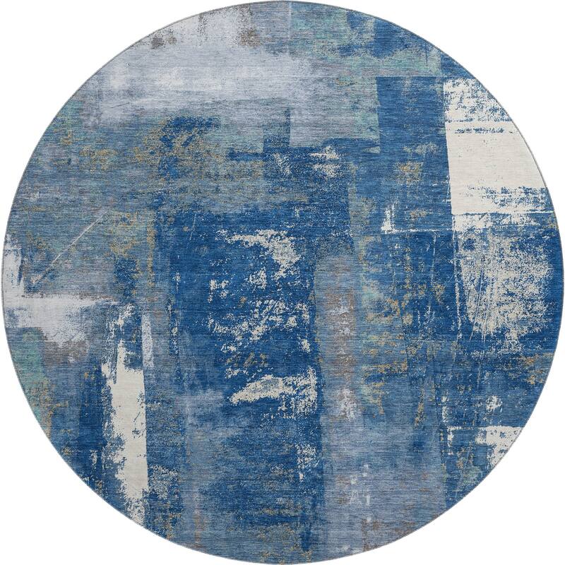 Premium Washable Super Soft Abstract Impressions Mayfield Rug