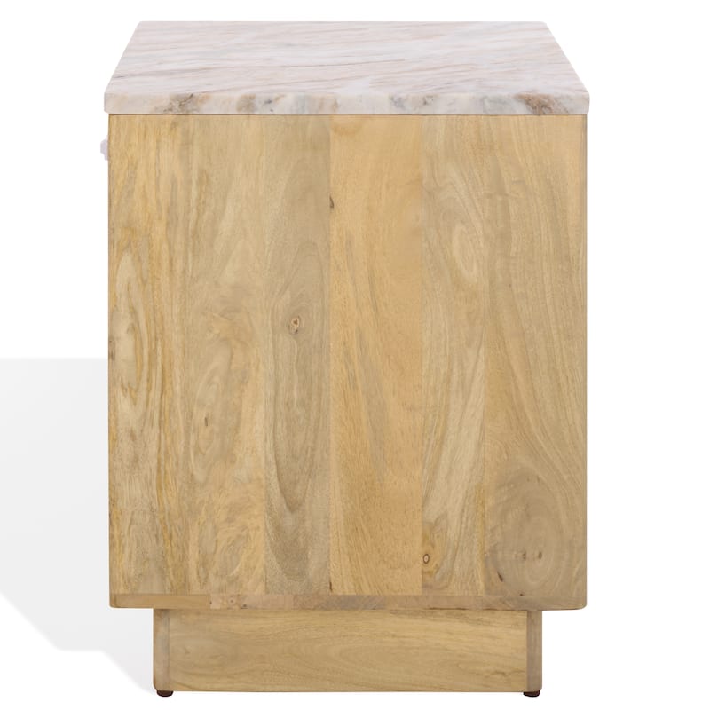 SAFAVIEH Couture Paxter Marble Top Nightstand