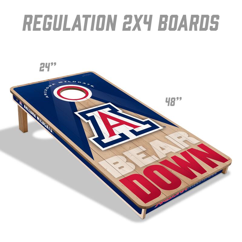 Arizona Wildcats NCAA 2x4 Professional Cornhole Board Set