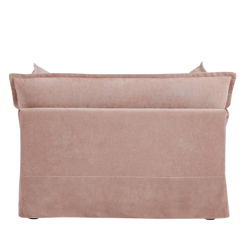 47.2" Oversized Single Sofa Chair Accent Chair with Charging Ports, Chenille Armchair Lounge Chair for Living Room Apartment