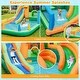 preview thumbnail 6 of 7, Gymax Kids Inflatable Water Slide Park w/ Splash Pools Wet Dry Combo