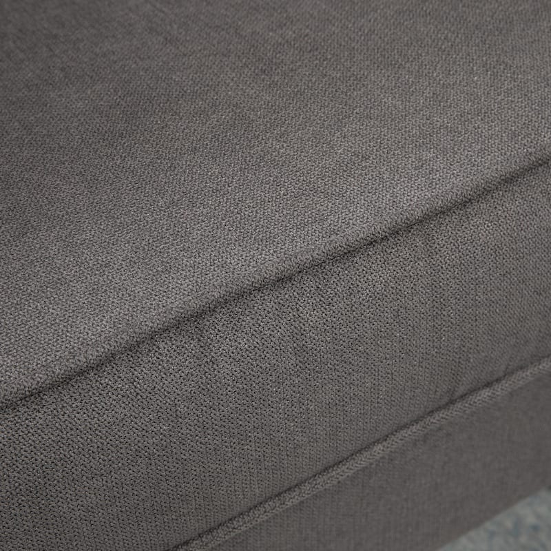 HOMCOM Copper Grove Guanta Tufted Wood Leg Accent Chair