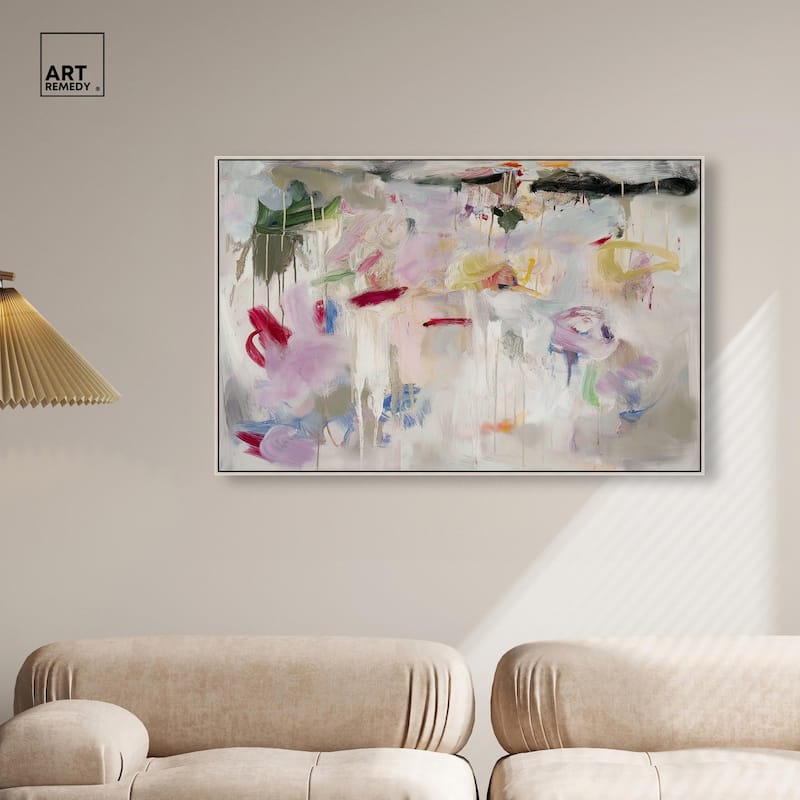 Lilac Haze Canvas by Art Remedy