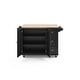 preview thumbnail 8 of 44, Homestyles Mobile Kitchen Island Cart with Wood Top and Dropleaf Breakfast Bar