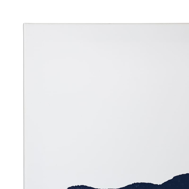 Kate and Laurel Mountain Range Canvas Wall Art Set by Amy Lighthall