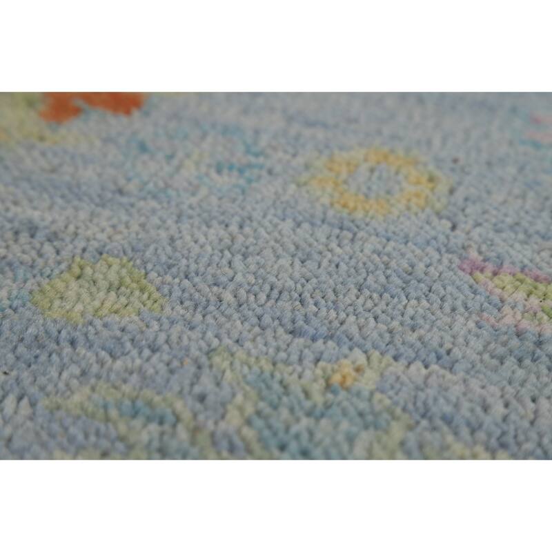 Oushak Oriental Area Rug Handmade Wool Carpet - 7'11"x 9'11"