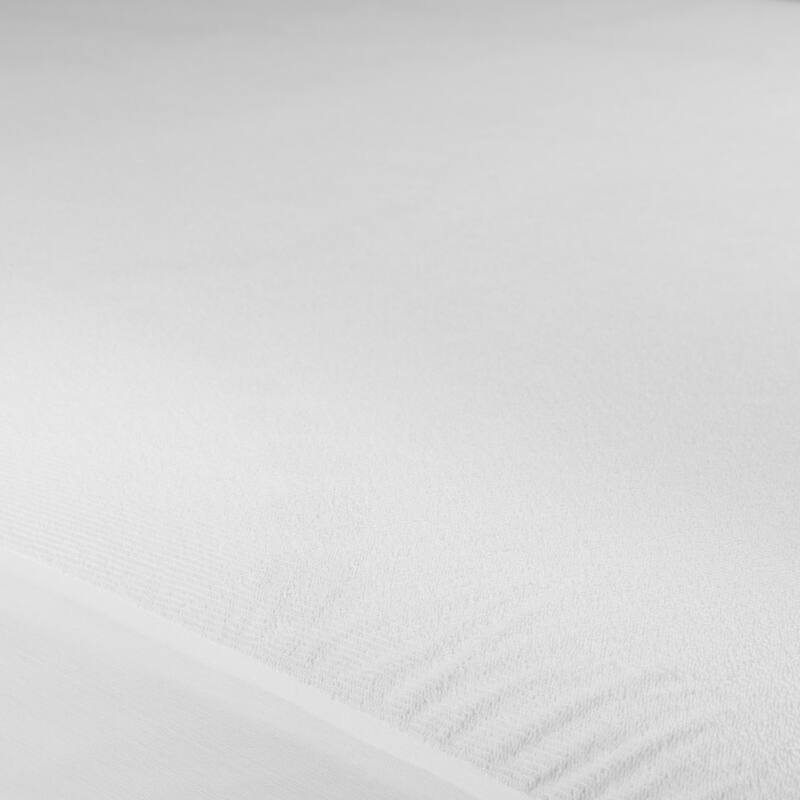 Premium Hypoallergenic Waterproof Mattress Protector - Vinyl Free - White