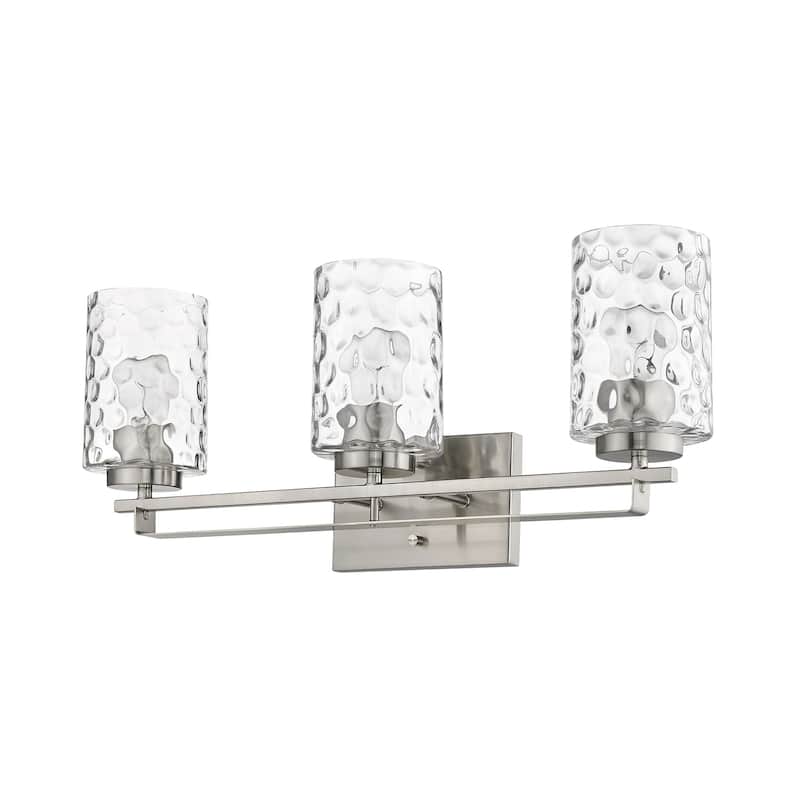 Livvy 3-light Bath/ Vanity Fixture - Satin Nickel