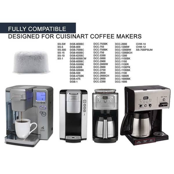 cuisinart coffee maker water filter