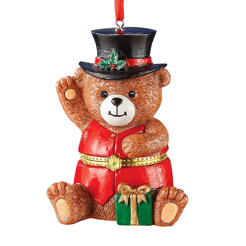 Animal Christmas Ornament Trinket Boxes - 5.130 x 4.000 x 3.880