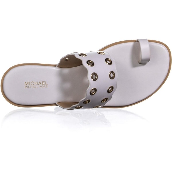 michael kors patty flat sandals
