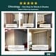 preview thumbnail 13 of 17, CHICOLOGY Adjustable Sliding Panels, Light Filtering - 46"- 86" W X 92" H