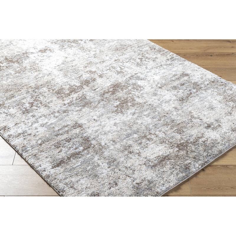 Livabliss Portofino Casual Distressed Abstract Area Rug