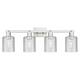 Option Brushed Satin Nickel / Clear