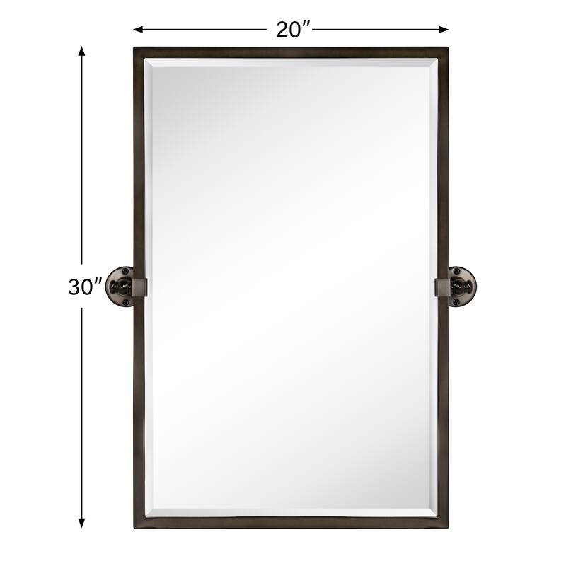 Blakley Rectangle Metal Wall Mirror
