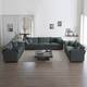 Option Gray 3-Seater Sofa+2-Seater Sofa*2