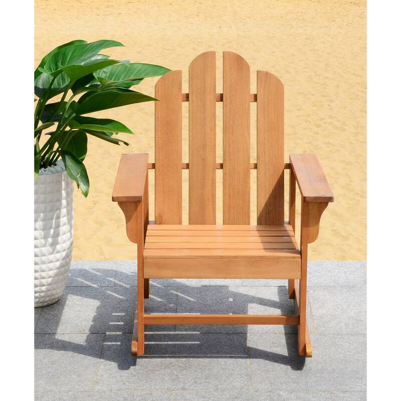 SAFAVIEH Outdoor Frida Rocking Chair - 28W x 37D x 34H
