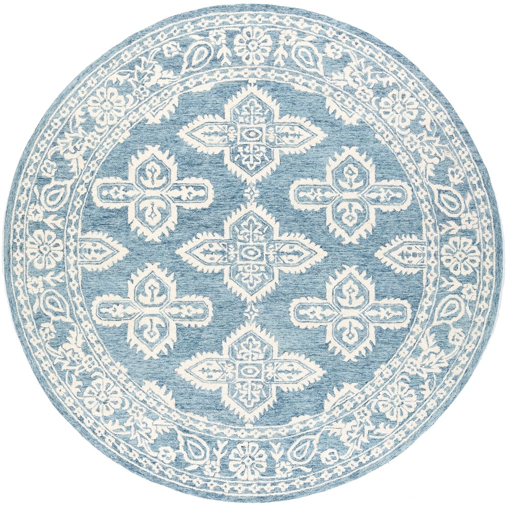 Livabliss Bohemian & Eclectic Granada Medallion Area Rug