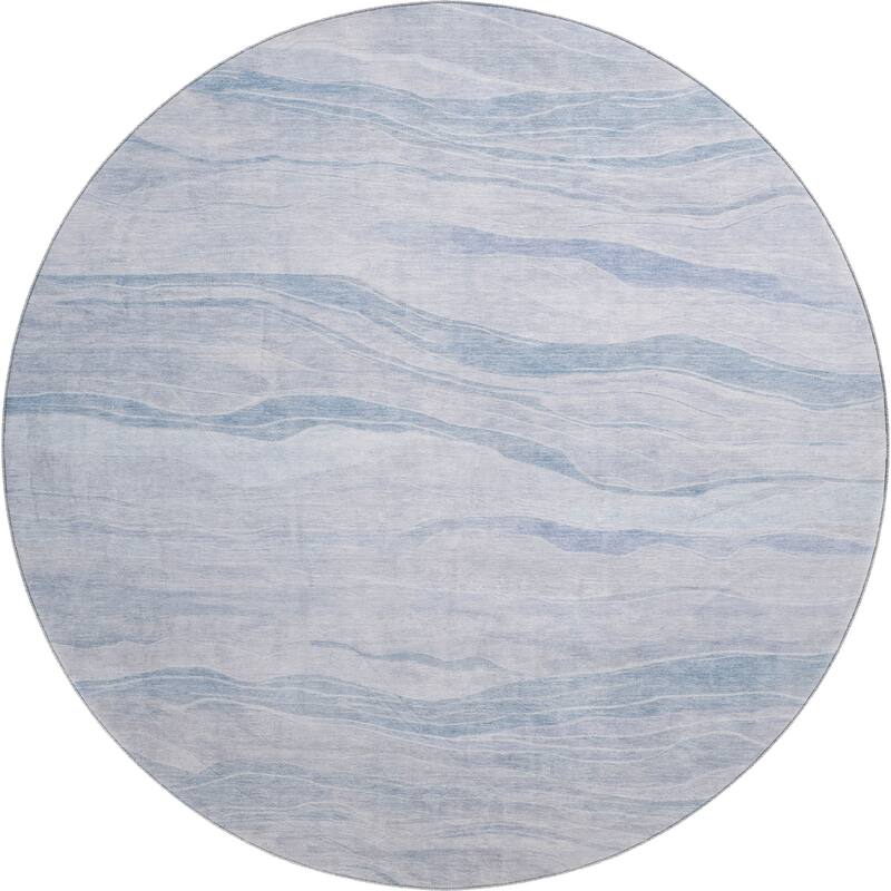 Premium Washable Super Soft Modern Waves Mayfield Rug
