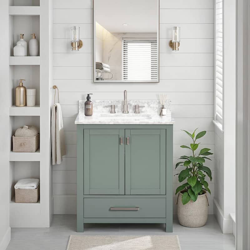 Avanity Modero 30 in. Single Bathroom Vanity Cabinet - 30"W x 21"D x 34"H