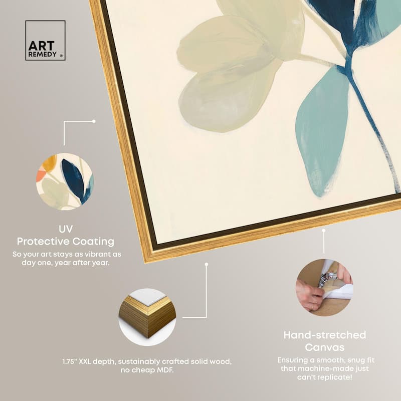 Meadow Motif Canvas by Art Remedy